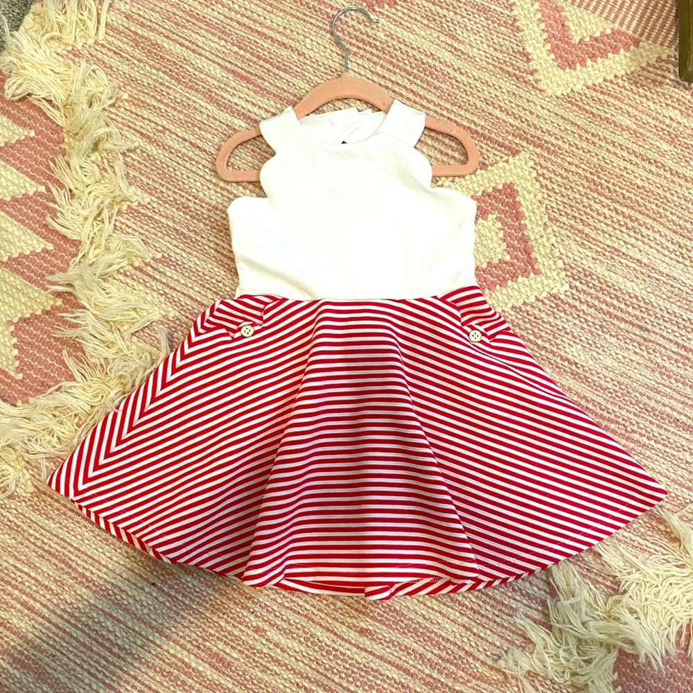 Janie and Jack Scalloped Dress 3T